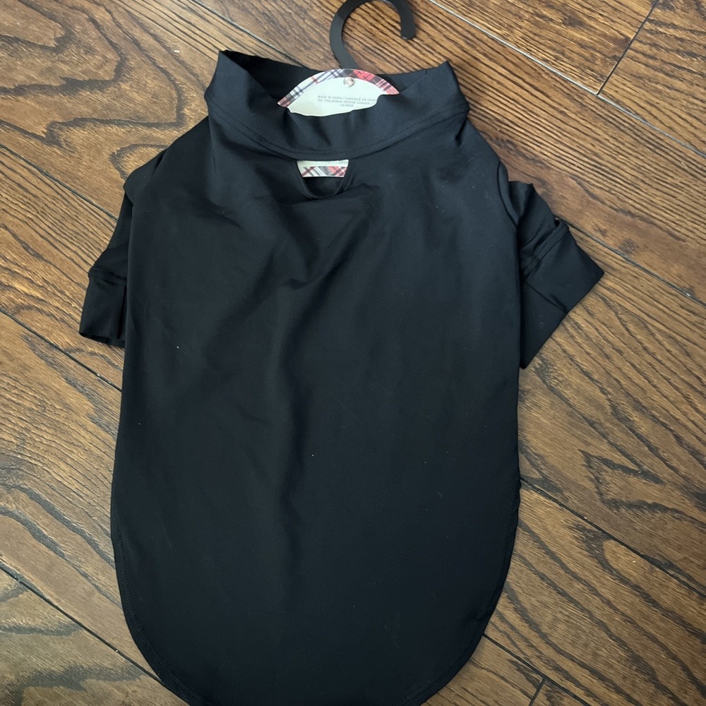 Barkley & Finn, Dog 1 Piece Black Swimsuit, Medium, New